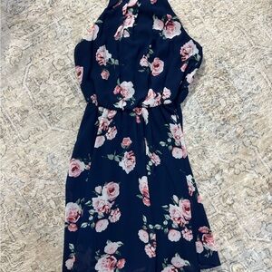 Floral Halter Dress